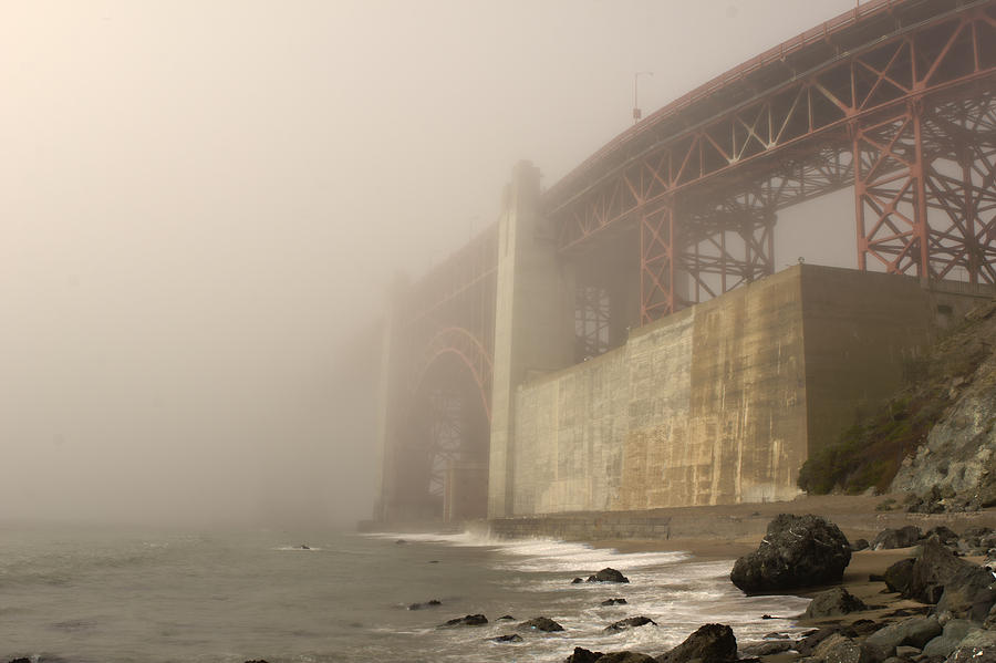 Golden Gate Superfog Photograph by Bryant Coffey