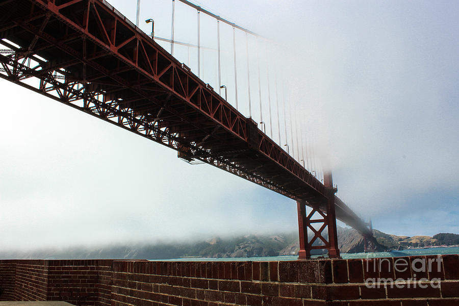 Golden Gate Bridge Photograph - Golden Gate To Marin by Suzanne Luft