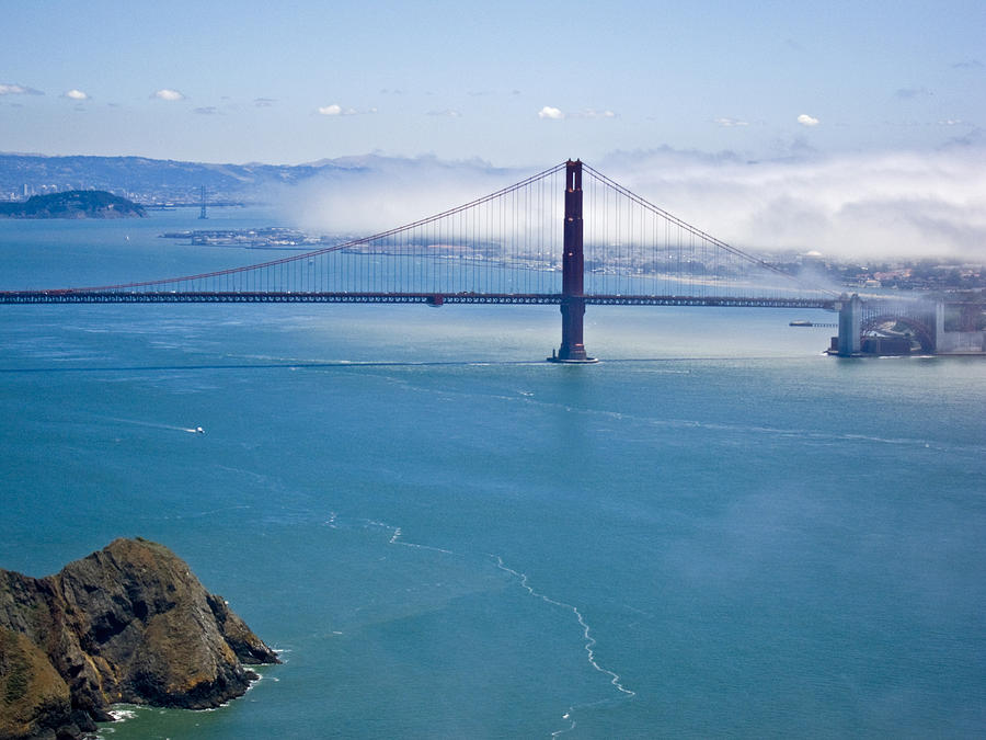 Golden Gate View Photograph by Russell Todd