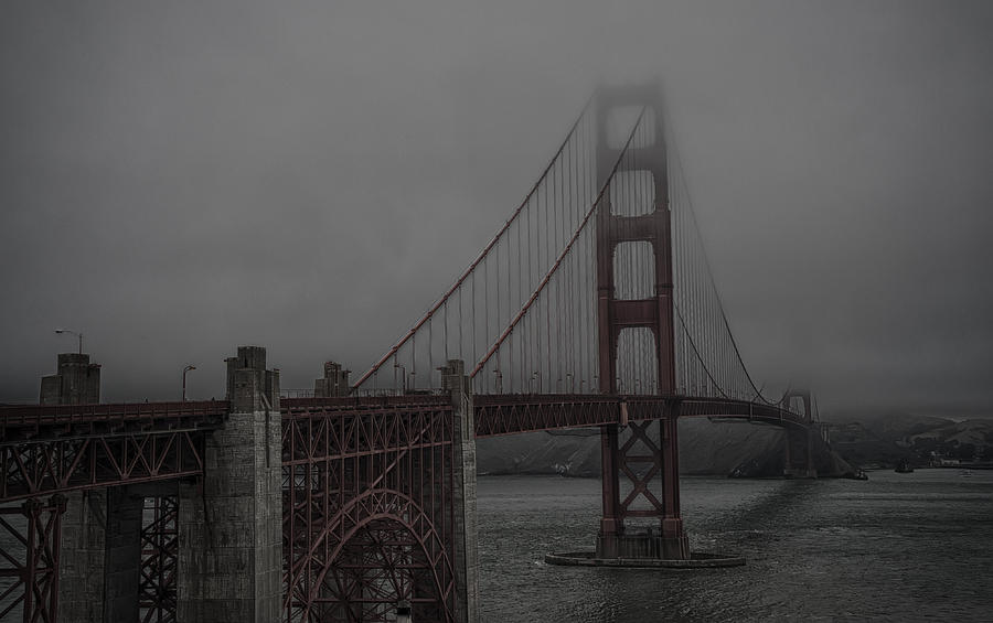 Golden Gate Photograph by Wade Aiken