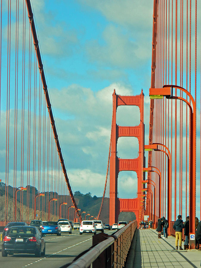 Golden Gate Walkway Photograph by Emmy Marie Vickers