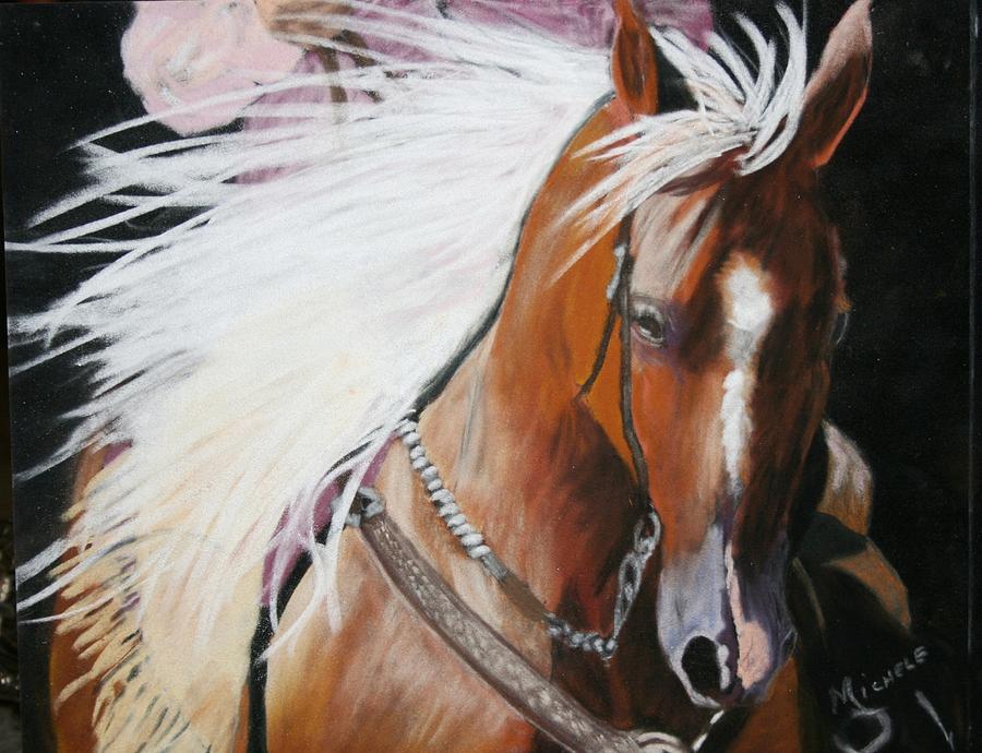 Golden Girl Pastel by Michele Turney