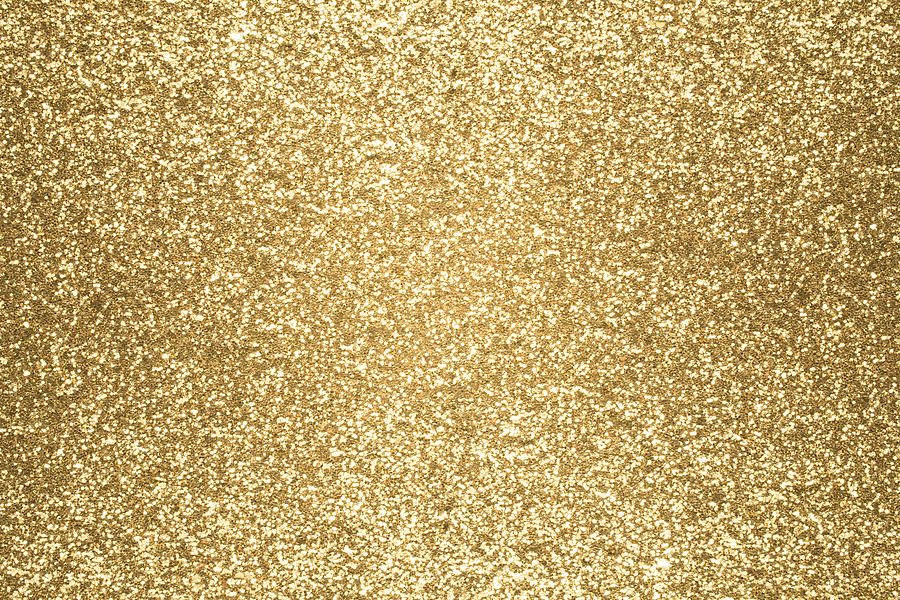 Golden glitter textures background Photograph by Katsumi Murouchi