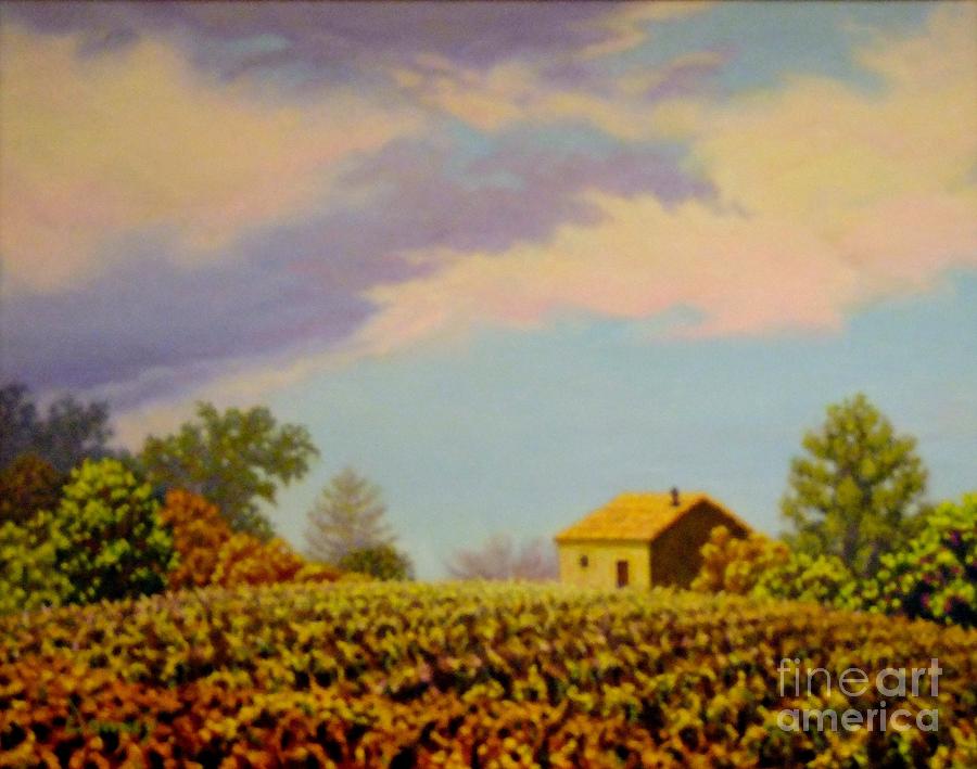 Golden Hills Painting by Carl Downey