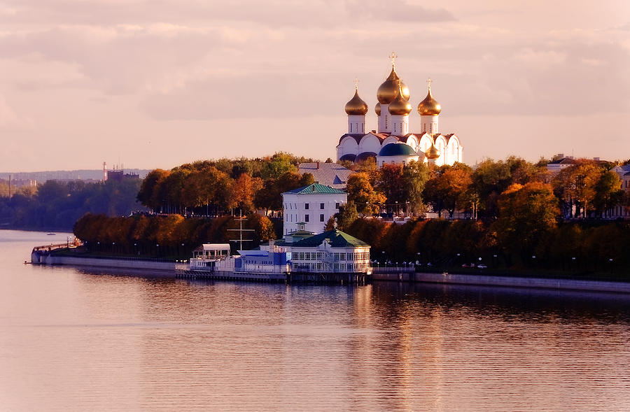 Golden Hour. Yaroslavl. Russia Photograph