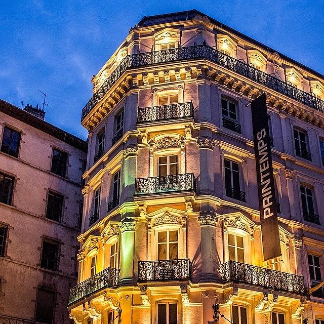 Architecture Photograph - Golden In Lyon, France by Aleck Cartwright