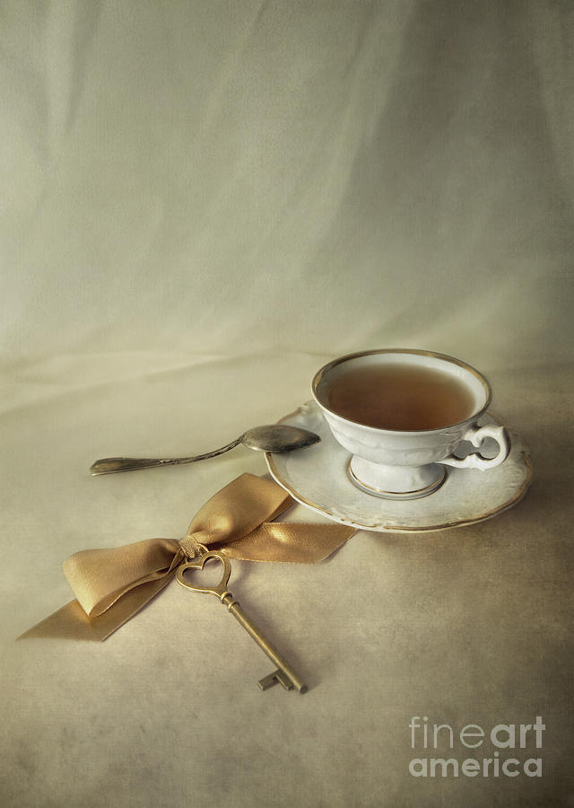 Golden key Photograph by Jaroslaw Blaminsky