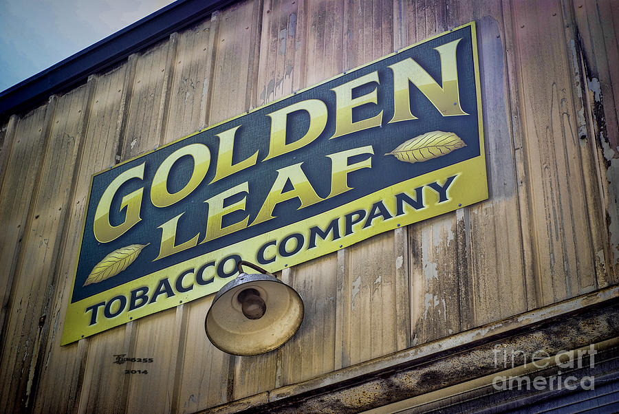Golden Leaf Tobacco Warehouse Photograph by Melissa Messick