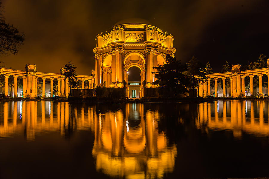Golden Palace Photograph by Mike Ronnebeck