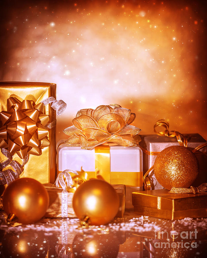 Golden presents Photograph by Anna Om