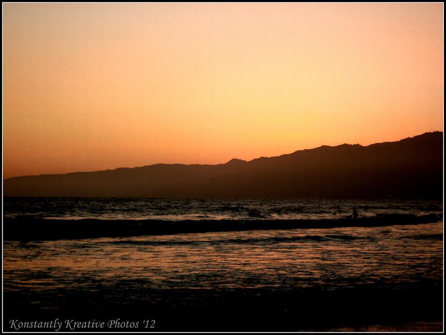 Sunset Photograph - Golden Reflection by Misty Herrick