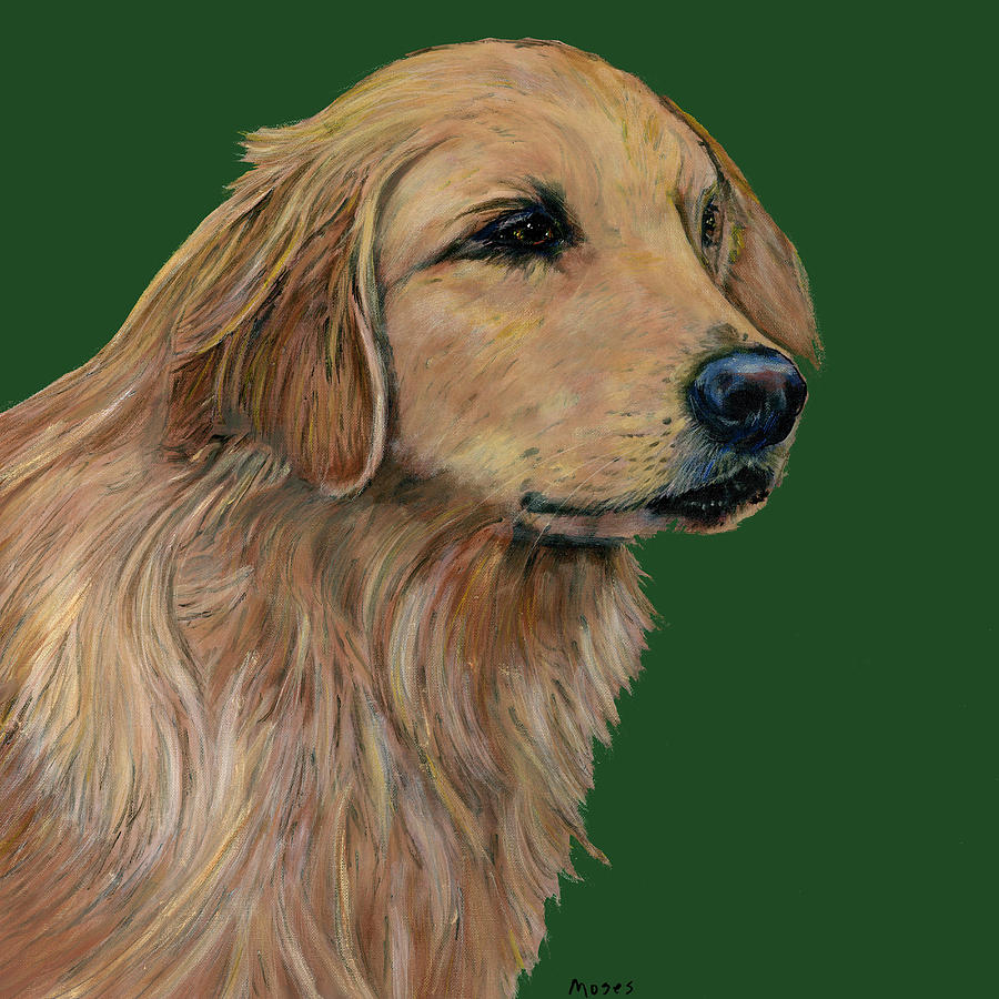 Golden Retriever   Painting by Dale Moses
