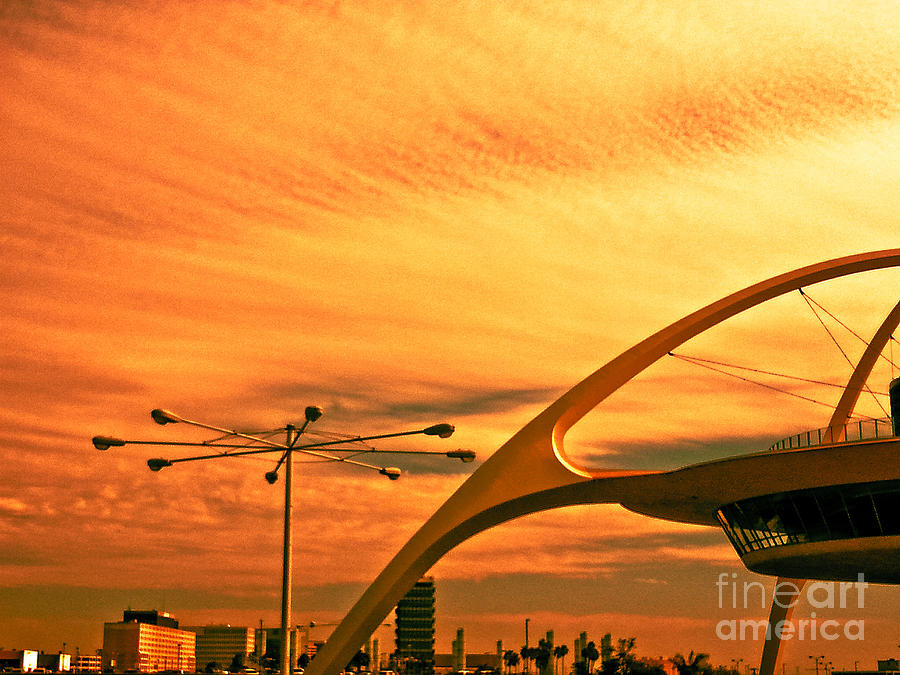 City Photograph - Golden Sky by Fei A