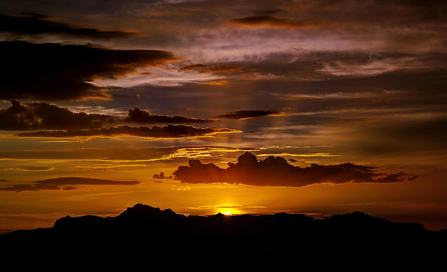 Golden Sunrise  Photograph by Saija Lehtonen