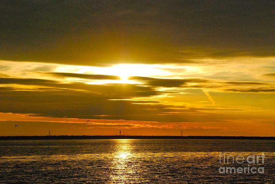 Golden Sunset Photograph