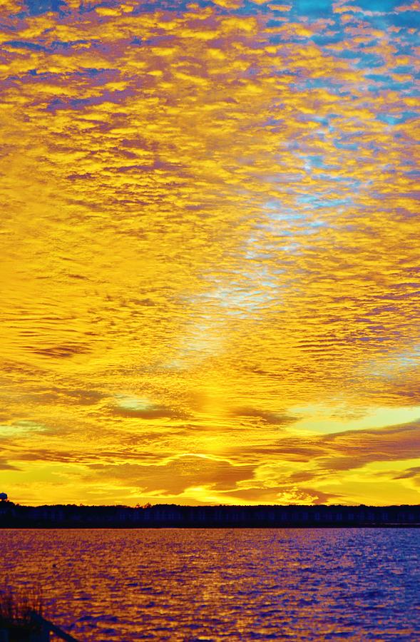 Golden Sunset Photograph by Billy Beck