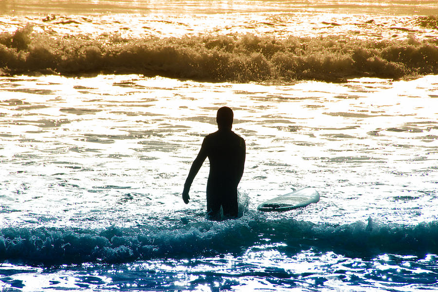 Golden Surfer I Photograph