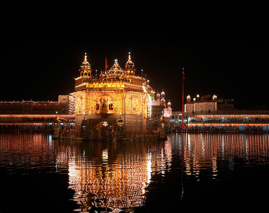 Golden Temple in Amritsar, India Photograph by Narvikk