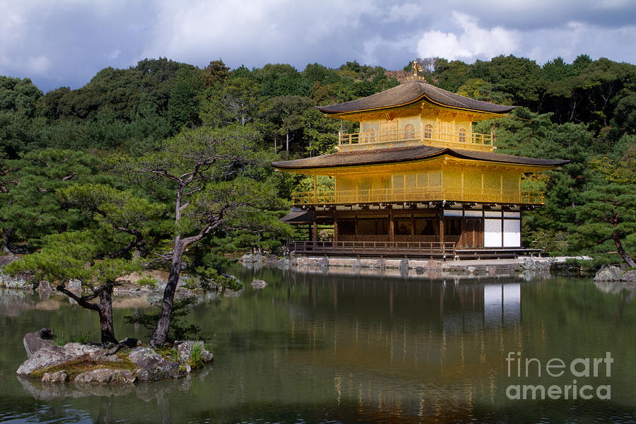 Golden Temple Kinkakuji Japan Photograph by Dan Hartford