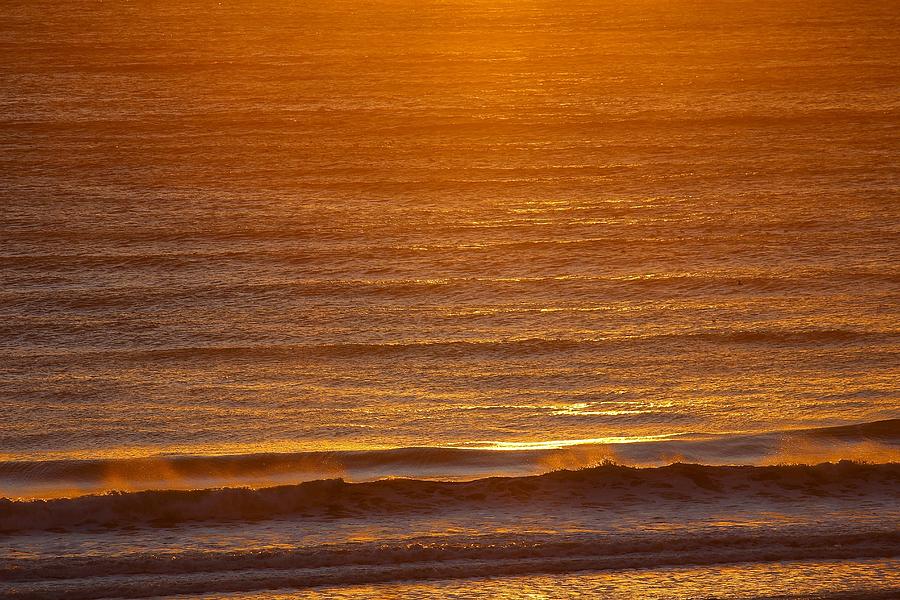 Golden Waves Photograph by Kevin Itsaboutvision