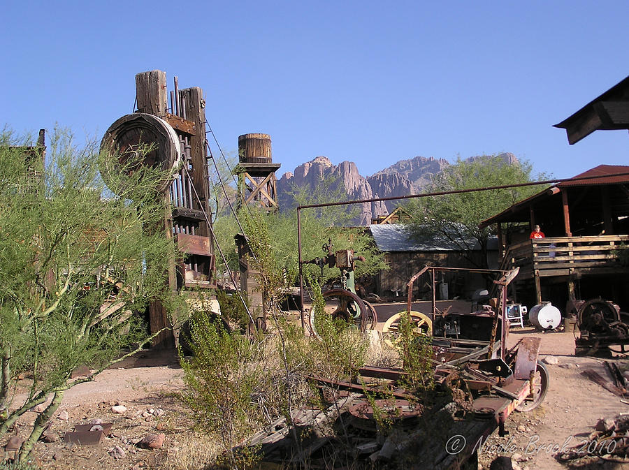 Goldfield Gold Mine - Arizona Photograph by Nicole Kleinschmidt - Pixels