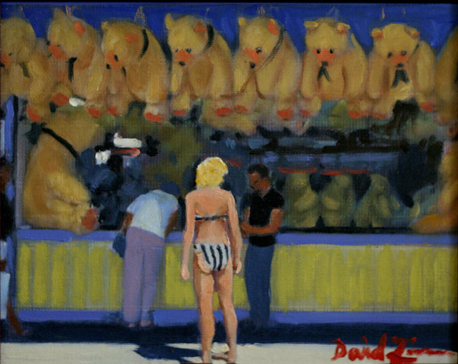 Goldilocks and the Bears Painting by David Zimmerman
