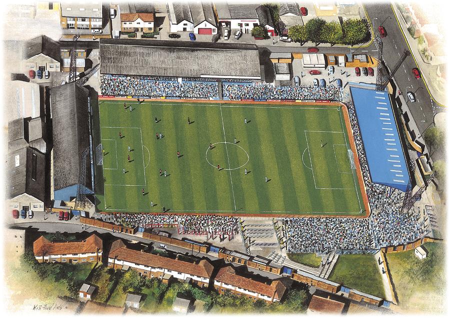 Goldstone Ground - Brighton And Hove Albion Fc Painting