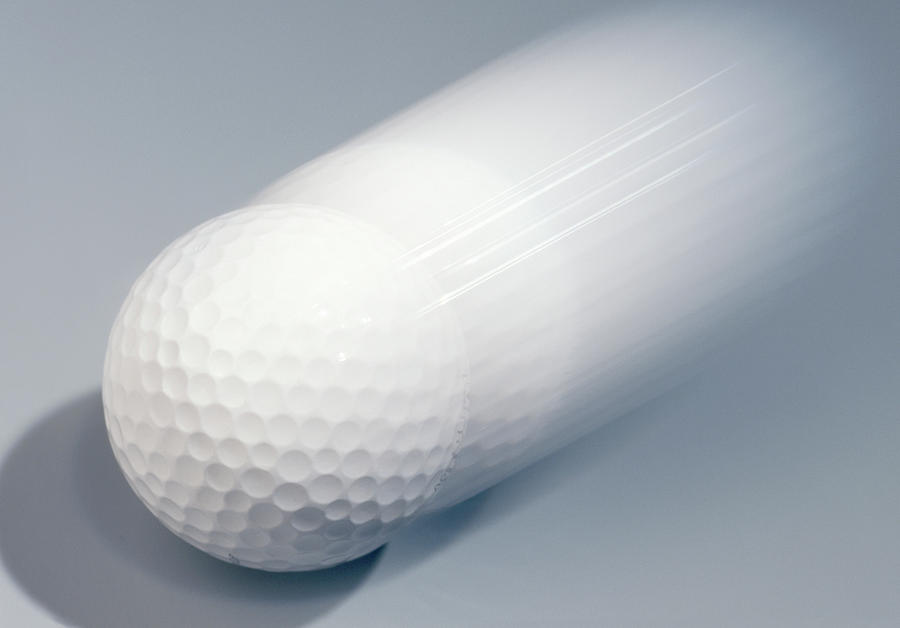 Golf Ball In Motion Photograph by Ton Kinsbergen/science Photo Library