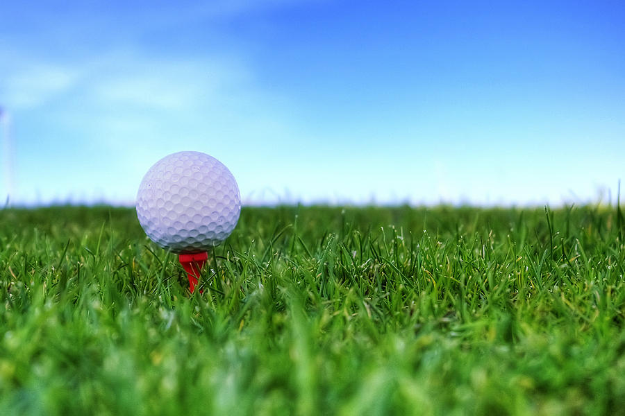 Golf Ball Photograph by Paulo Goncalves