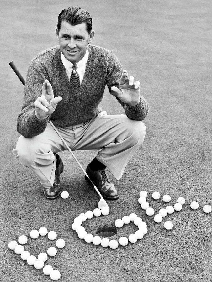 Golf Champion Picard Photograph by Underwood Archives