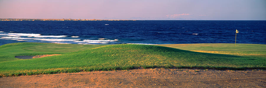 Golf Course At Dusk, The Cascades Golf Photograph by Panoramic Images ...