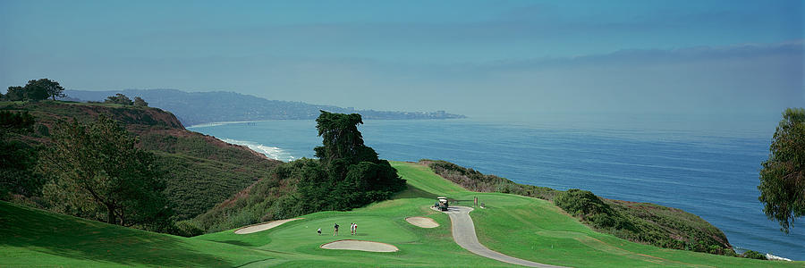 Golf Course At The Coast, Torrey Pines Photograph by Panoramic Images