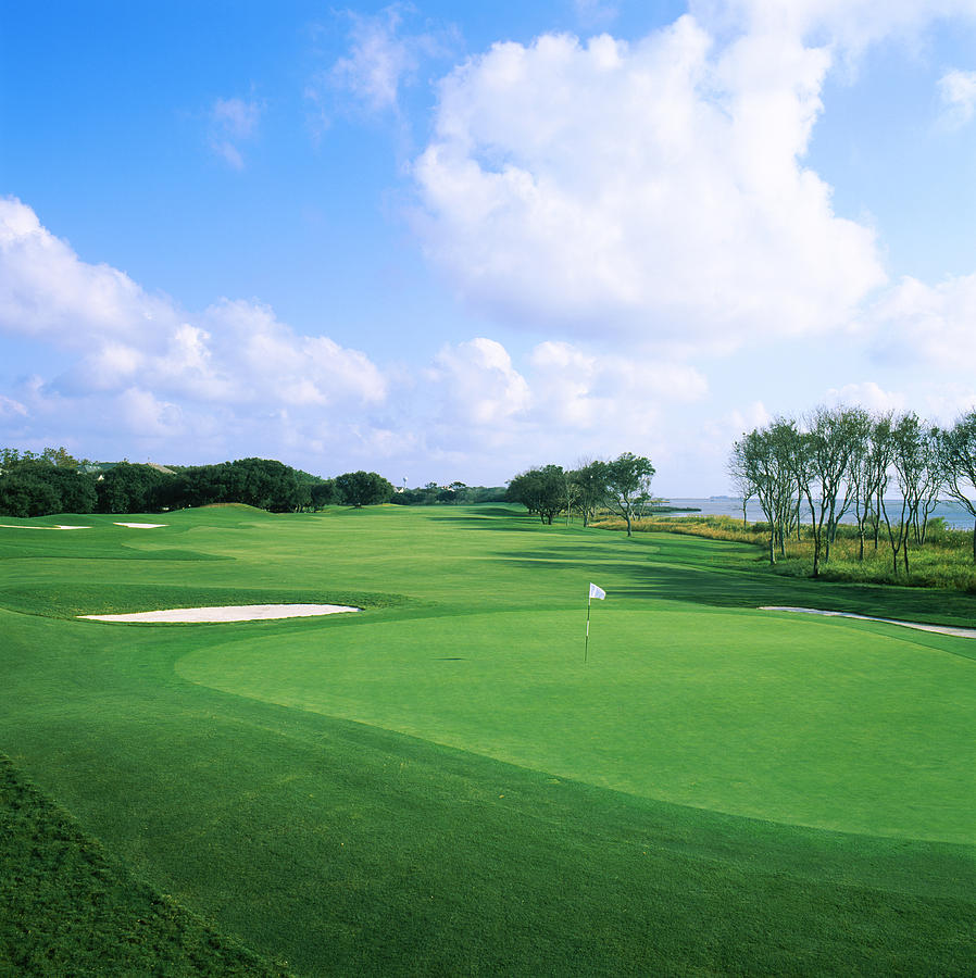 Golf Course, Currituck Club, Corolla Photograph by Panoramic Images