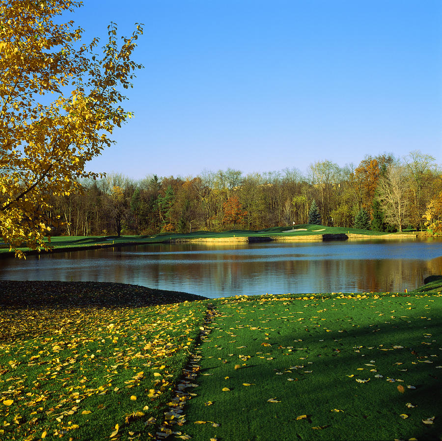 Golf Course, Laurel Valley Golf Club Photograph by Panoramic Images