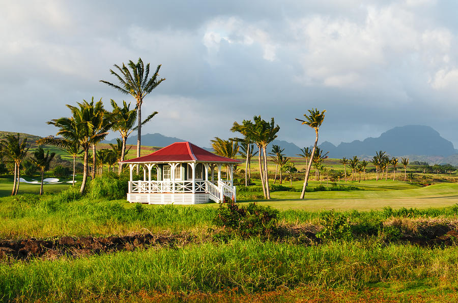 Golf course on Poipu Shores Kauai Photograph by Photography  By Sai