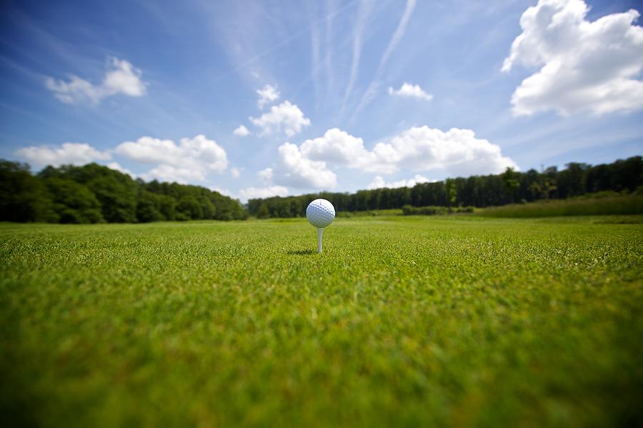 Golf Course with Ball Photograph by Gergo Antal - Fine Art America