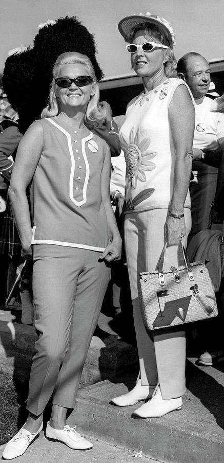 Golf Fashion Wear Photograph by Underwood Archives