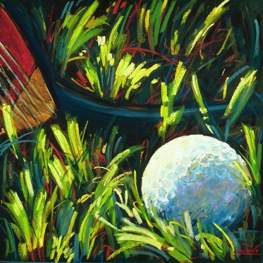 Golf II Painting by Jim Grady - Fine Art America