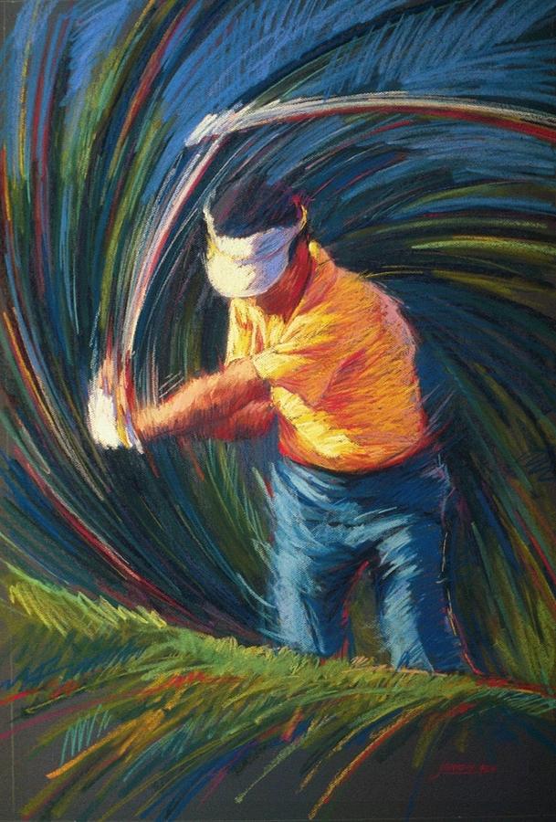 Golf Painting - Golf IV by Jim Grady