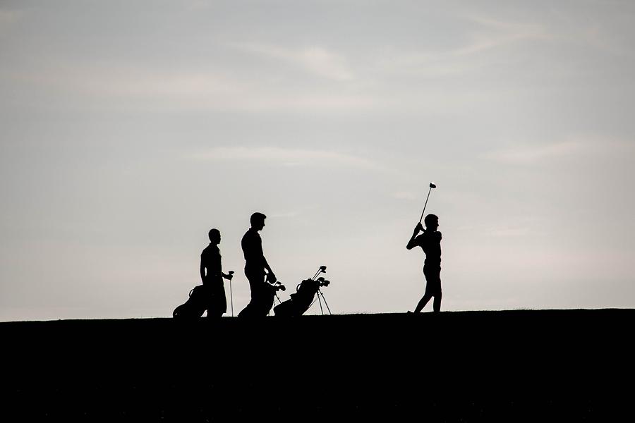 Golf Silhouette Photograph by Denise K Lundy