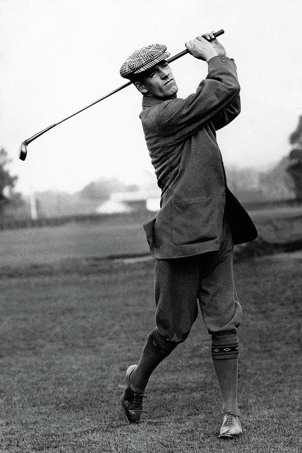 Golfer George Duncan Photograph by Artist Unknown