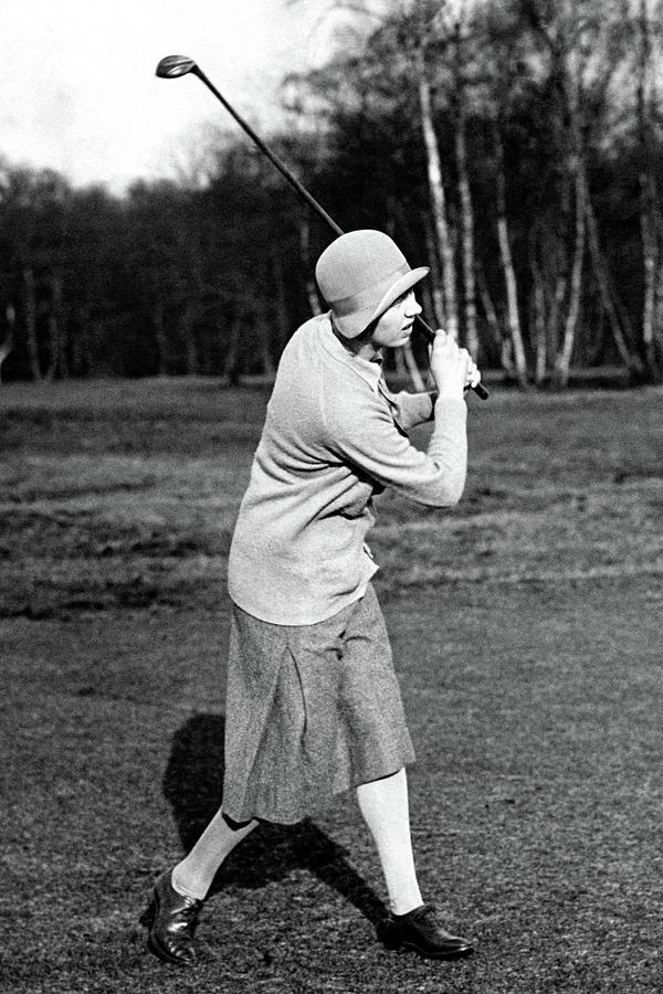 Golfer Joyce Wethered Photograph by Wide World Photos
