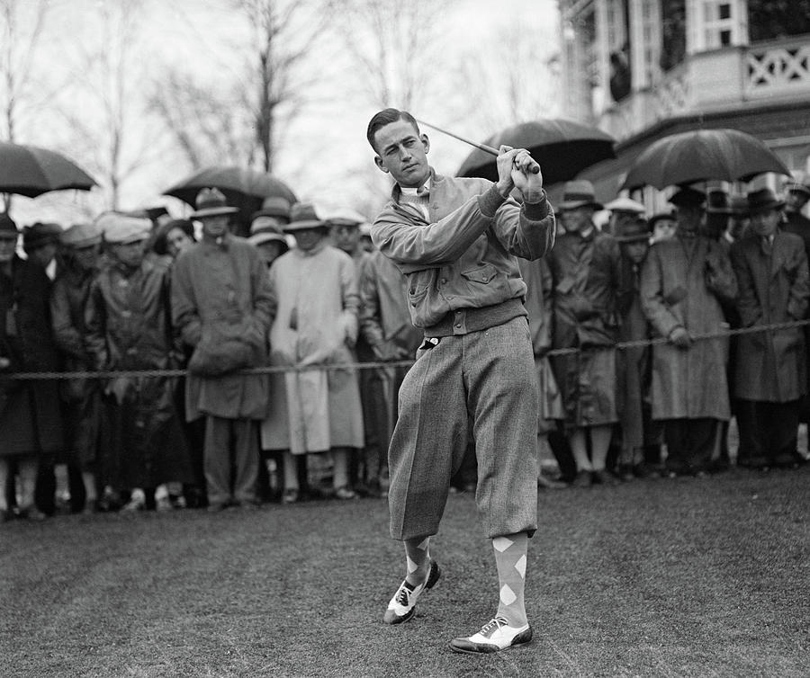 Golfing, C1928 Photograph by Granger - Pixels