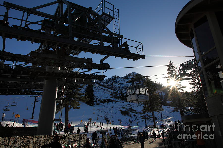 Gondola at Squaw Valley USA 5D27684 Photograph by Wingsdomain Art and ...