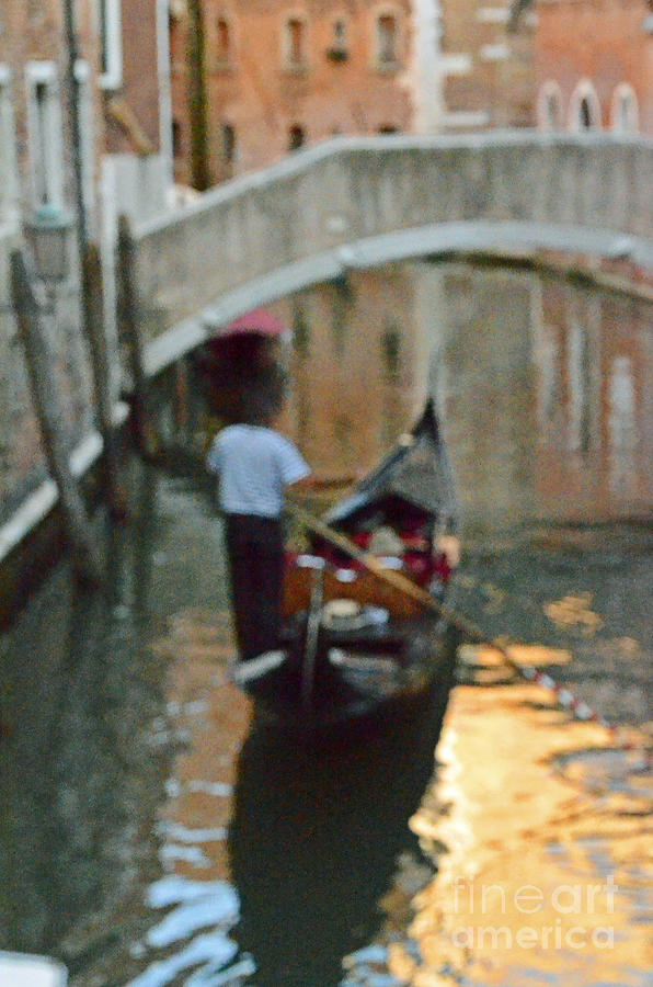Gondola Photograph by Elaine Berger