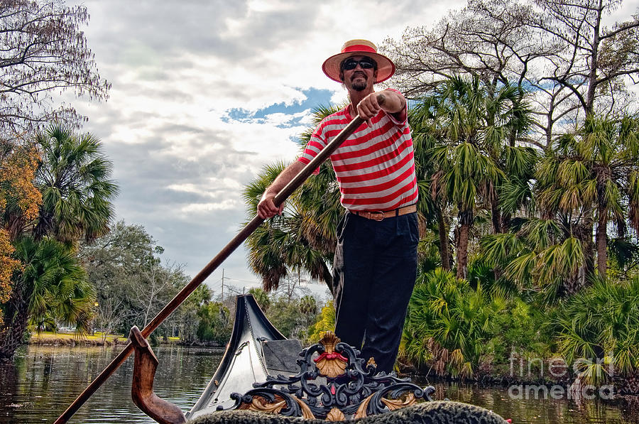 Gondola Ride in City Park New Orleans Photograph by Kathleen K Parker