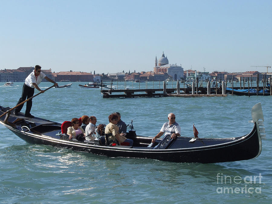 Gondola - Venice Photograph by Phil Banks