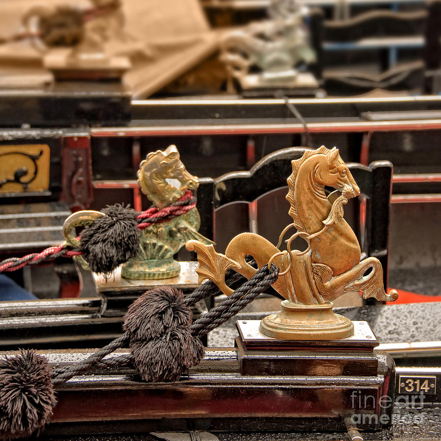 Venice Photograph - Venetian Horses by Delphimages Photo Creations Venice Photograph - Venetian Horses by Delphimages Photo Creations