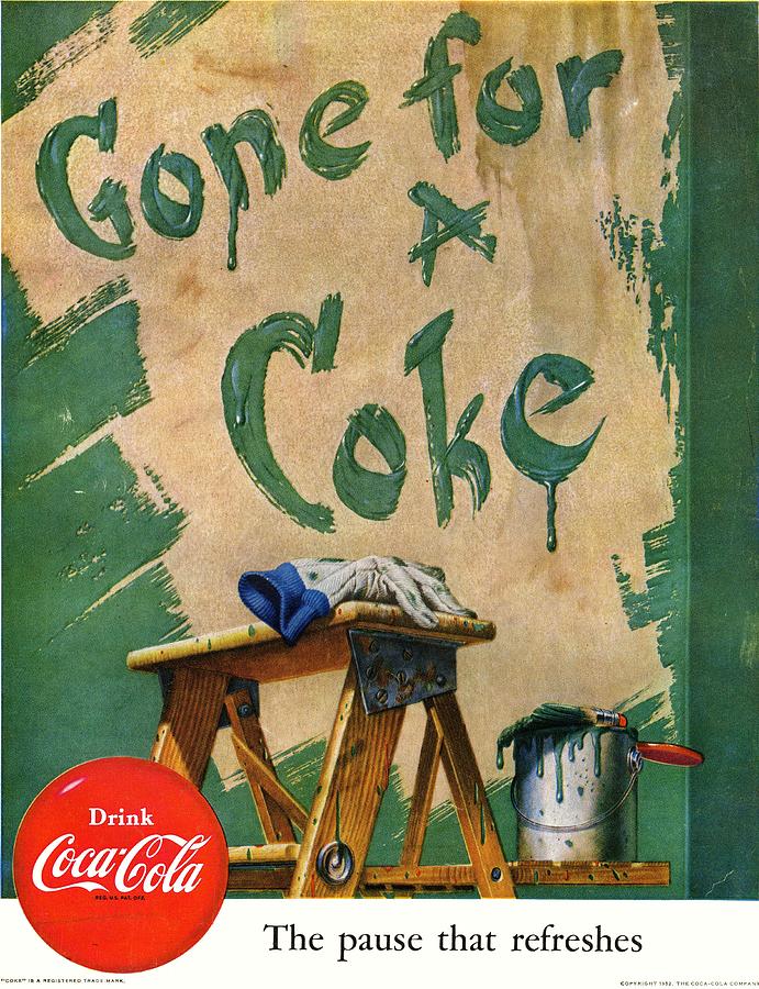 Gone For a Coke Digital Art by Georgia Clare