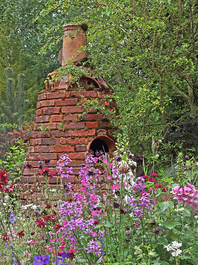 Gone To Pot - The Potters Flower Garden Photograph by Gill Billington
